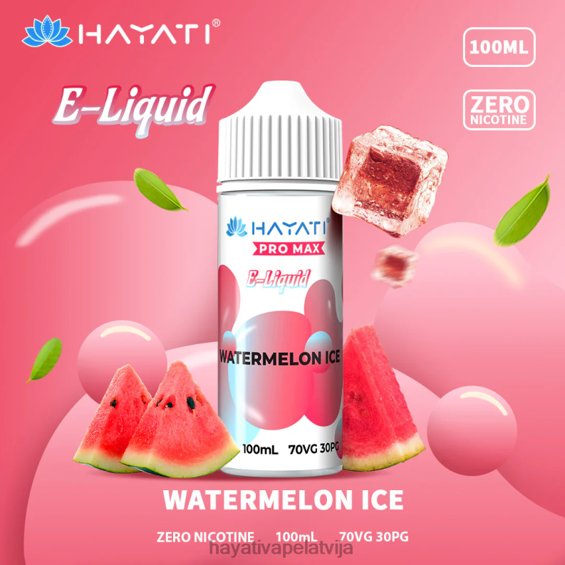 Hayati Vape Liquid | Hayati Pro Max niķa sāļi arbūzu ledus XL008260
