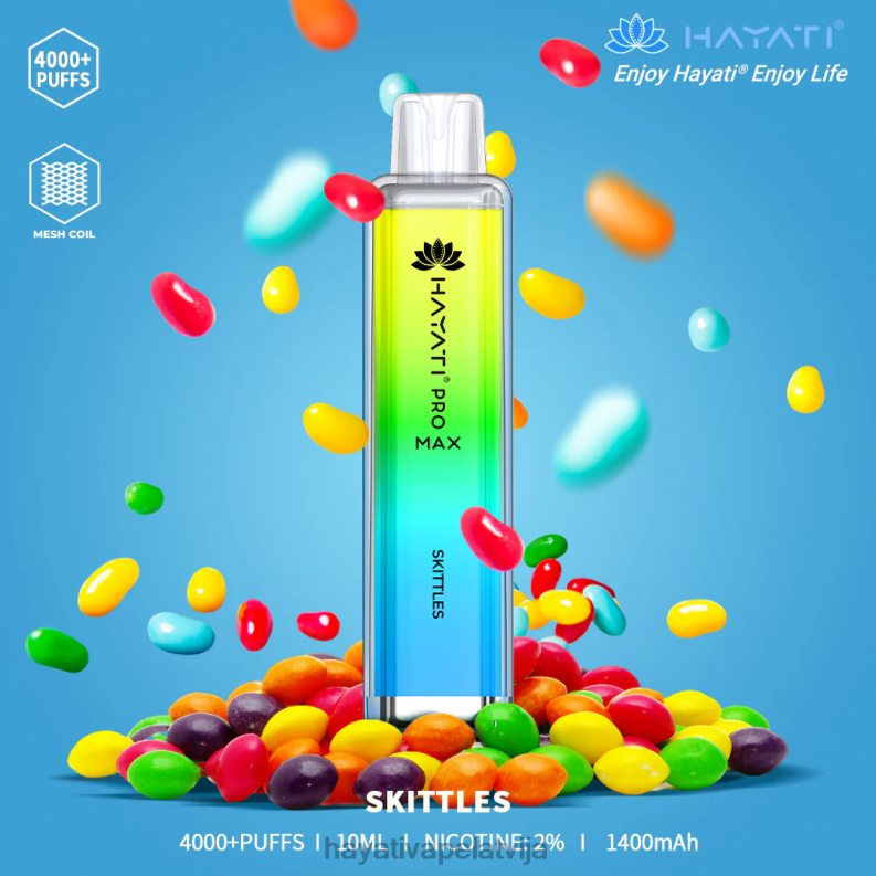 Hayati Vape Liquid | Hayati Pro Max vienreizējās lietošanas ķegļi XL008120